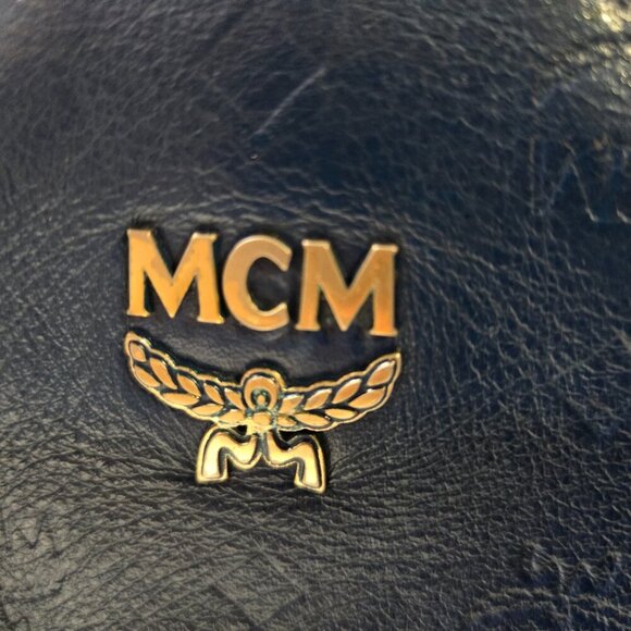 MCM Embossed Pebble Leather Bag - Picture 2 of 8